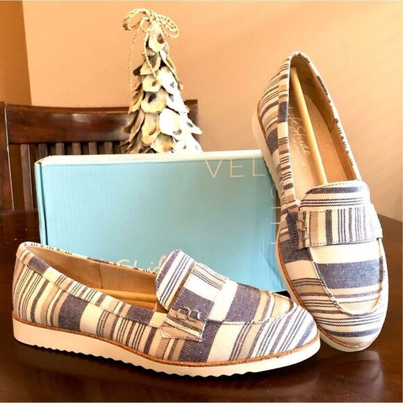 LIFE STRIDE - NWTIB - L Sz 8.5 Wide - Velocity 2.0 "Zee" Loafers/Blue Multi - Picture 8 of 14